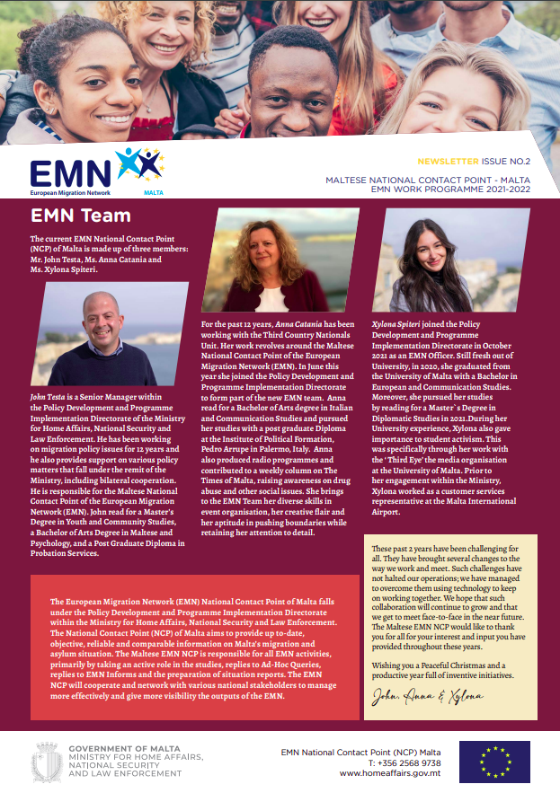 2021- 2022 EMN Newsletter – Issue 2
