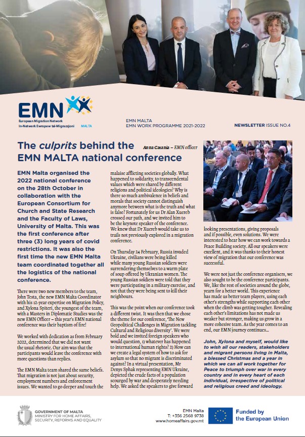 2021- 2022 EMN Newsletter – Issue 4
